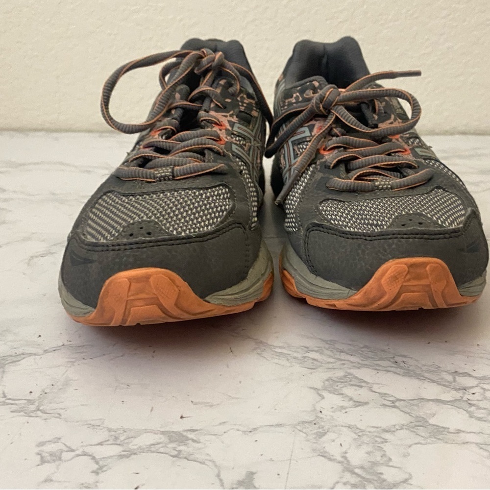 ASICS Gel-Venture 6 Running Shoes Cross Training T7G6N Women 8 Gray Pink Camo K1 - Picture 4 of 9